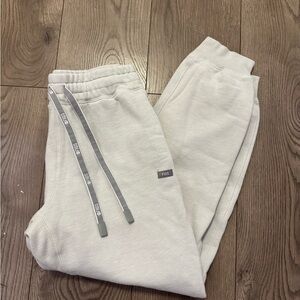 Figs Light Gray Jogger Sweatpants Women’s Size XS